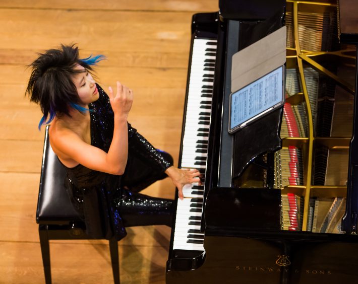 Yuja Wang and the Mahler Chamber Orchestra in Sibiu. Photo: ​© Geoffroy Schied